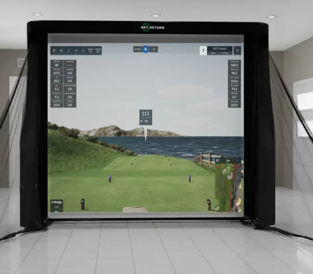 The Net Return Simulator Bay – Sim Golf HQ Brooklyn Edition